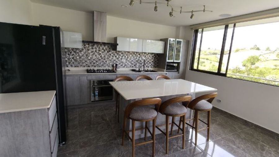 Cocina con isla